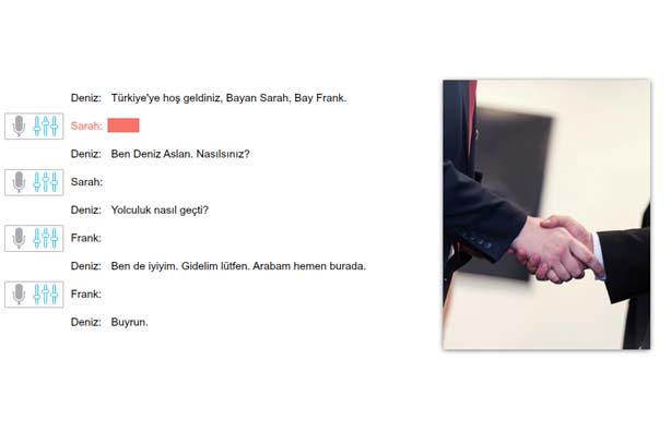 New Turkish role-play exercise